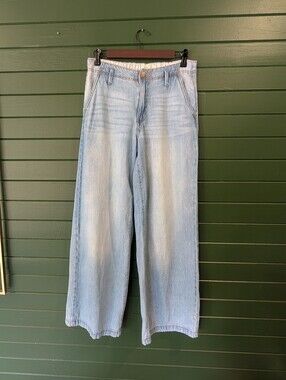 Roxy Wide Leg Soft Denim Pants
